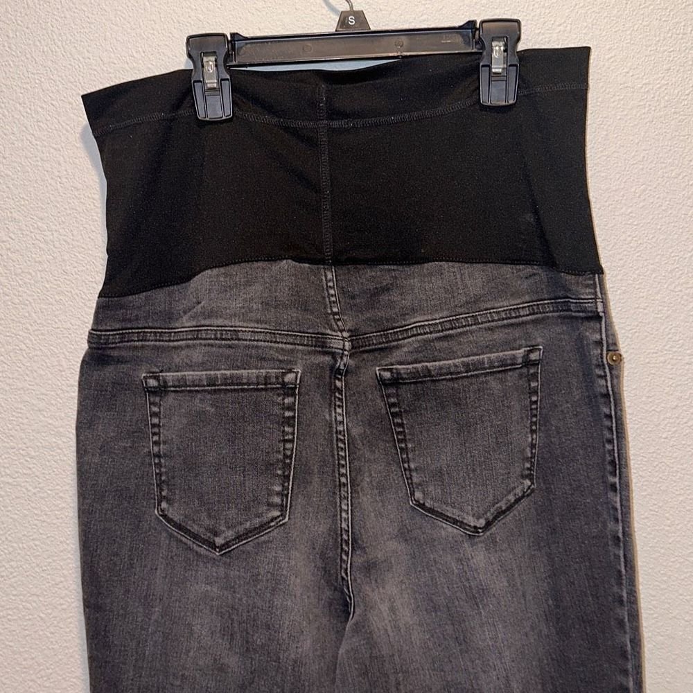 Liz Lange‎ Maternity Jeggings Sz 12 Full Belly Panel - Picture 4 of 7